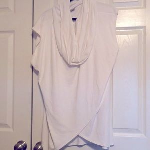 Cute White Sleeveless Top